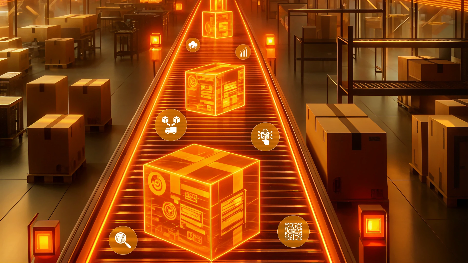AI-powered supply chain transformation with predictive analytics and data collaboration